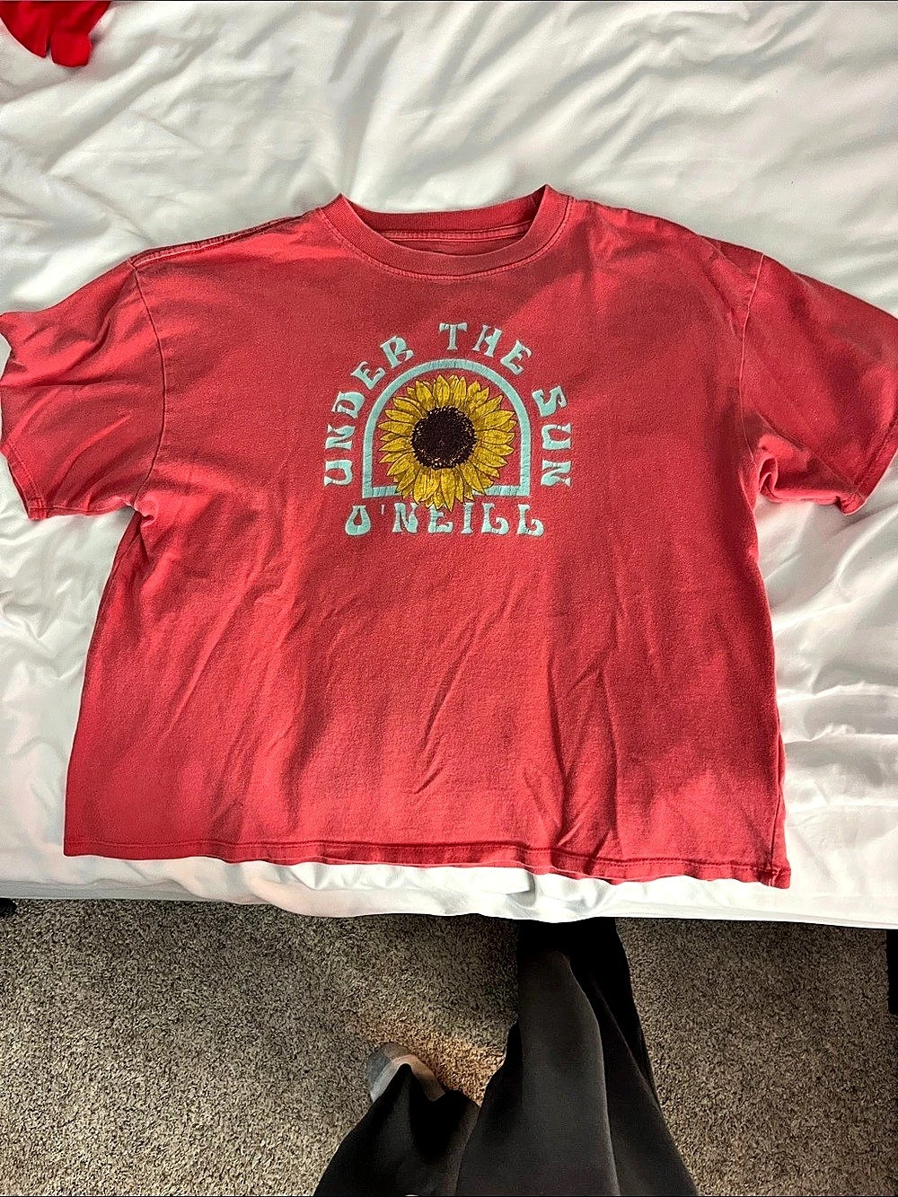 O'Neill Under The Sun Graphic Tee Short Sleeve Red Medium